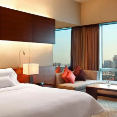 Отель The Westin Guangzhou 5* Номер Делюкс с разными типами кроватей