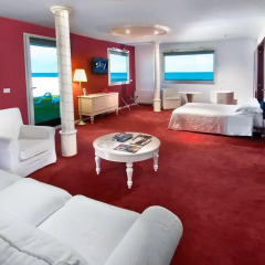 Hotel Mediterraneo Риччоне комната для гостей