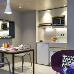 Отель Citadines Opéra Paris 4* Студия с различными типами кроватей фото 12