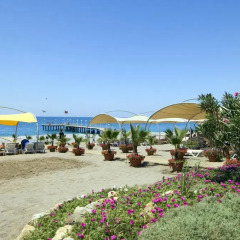 Gypsophila Holiday Village Турция, Окурджалар - отзывы, цены и фото номеров - забронировать отель Gypsophila Holiday Village онлайн пляж фото 3