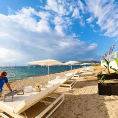 Отель AxelBeach Ibiza Spa & Beach Club - Adults Only пляж фото 2