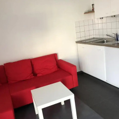 Отель Messe - Ferienwohnung Kuthsweg в номере