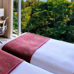 Отель Le Méridien Singapore, Sentosa 5* Стандартный номер с 2 отдельными кроватями фото 4