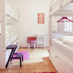 Lisbon Chillout Hostel Кровать в женском общем номере фото 3