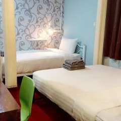 Decor Do Hostel Стандартный семейный номер с различными типами кроватей фото 4