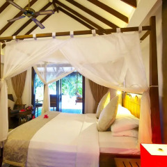 Отель Medhufushi Island Resort 4* Вилла с различными типами кроватей фото 3