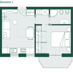 Отель Residence Doral Италия, Римини - отзывы, цены и фото номеров - забронировать отель Residence Doral онлайн интерьер отеля фото 2