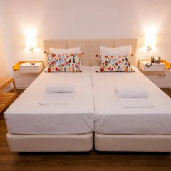 Hotel Cidade de Olhão 3* Стандартный номер разные типы кроватей фото 5