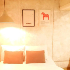 Отель The Mei Haus Hongdae 3* Номер Делюкс с различными типами кроватей фото 3