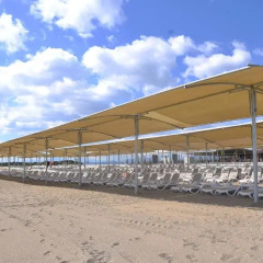 Sunmelia Beach Resort Hotel & Spa - All Inclusive пляж фото 3