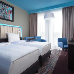 Отель Park Inn by Radisson Riga Valdemara 4* Стандартный номер с различными типами кроватей фото 3