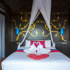 Отель Aquamarine Resort & Villa 4* Вилла с разными типами кроватей фото 16