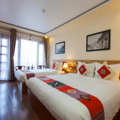 Sapa Centre Hotel 3* Стандартный семейный номер с двуспальной кроватью фото 8