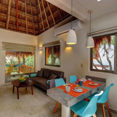 Отель Riviera Maya Suites Бунгало с различными типами кроватей фото 16