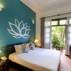 Отель Hoi An Trails Resort 4* Улучшенный номер с различными типами кроватей фото 4