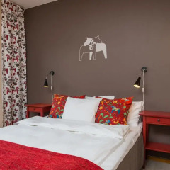 Отель Hotell Fridhemsgatan 3* Стандартный семейный номер с различными типами кроватей фото 4