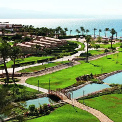 Отель Movenpick Resort Taba 5* Стандартный номер с различными типами кроватей фото 3