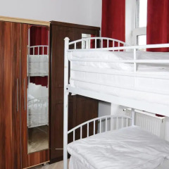 Отель Abercorn House Кровать в общем номере с двухъярусной кроватью фото 6