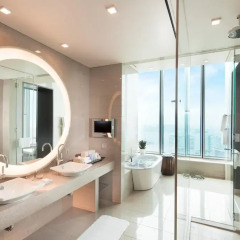 Отель Conrad Tokyo 5* Стандартный номер с двуспальной кроватью фото 4