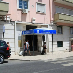 Отель Pensao Residencial Horizonte Лиссабон парковка