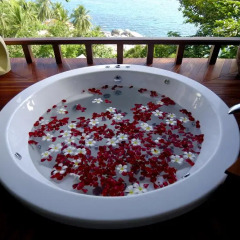 Отель Thipwimarn Resort Koh Tao Таиланд, Остров Тау - отзывы, цены и фото номеров - забронировать отель Thipwimarn Resort Koh Tao онлайн ванная