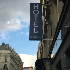 Hotel de l'Europe Belleville балкон