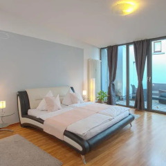 Отель Lodge-Leipzig 4* Апартаменты с различными типами кроватей фото 5