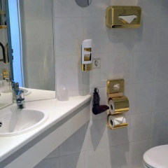 Entrée Hotel Glinde 3* Стандартный номер с 2 отдельными кроватями (общая ванная комната) фото 10
