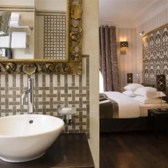 Hotel Ares Eiffel 4* Стандартный номер с различными типами кроватей фото 9