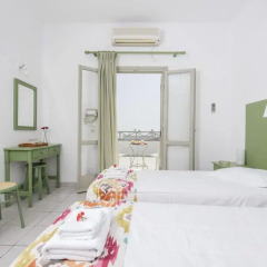 Nissos Thira Hotel 3* Стандартный номер с двуспальной кроватью фото 5