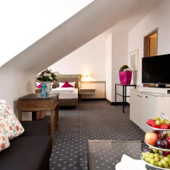 Отель ACHAT Premium Walldorf/Reilingen 4* Улучшенный номер с различными типами кроватей фото 2