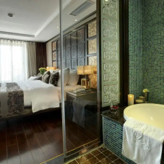 Golden Lotus Luxury Hotel 3* Номер Делюкс с различными типами кроватей фото 3