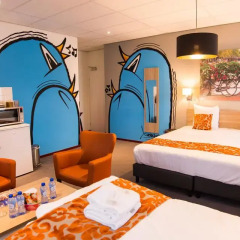 Amsterdam Teleport Hotel 3* Студия с различными типами кроватей фото 2