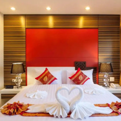 Patong Max Value Hotel 3* Стандартный номер двуспальная кровать фото 8