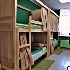 Nice Hostel Кровать в общем номере фото 12