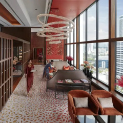 Отель Mandarin Oriental, Singapore 5* Люкс Club Marina Bay с двуспальной кроватью фото 3