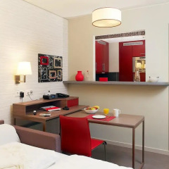 Отель Aparthotel Adagio Muenchen City 4* Апартаменты с различными типами кроватей фото 4