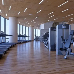 Sheraton Seoul D Cube City Hotel фитнесс-зал фото 4