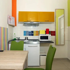 Отель Amber Gardenview Studios Студия с различными типами кроватей фото 2