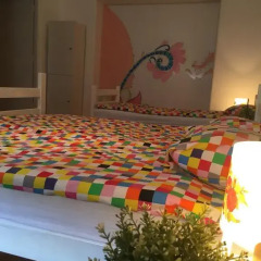 Mosaic Hostel Belgrade Кровать в общем номере с двухъярусной кроватью фото 10