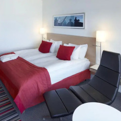 Отель Crowne Plaza Copenhagen Towers 4* Улучшенный номер с двуспальной кроватью фото 2