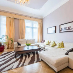 Апартаменты Wenceslas Square Apartment комната для гостей фото 2