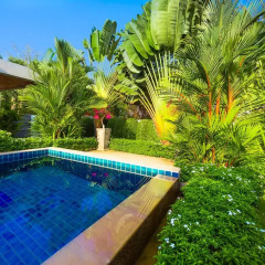 Отель Baan Bua Estate by Tropiclook 4* Вилла Делюкс с разными типами кроватей фото 17