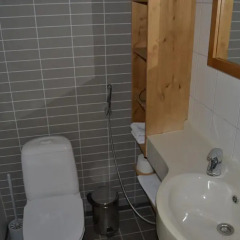 Отель Ukonniemi Spa Apartments Финляндия, Иматра - отзывы, цены и фото номеров - забронировать отель Ukonniemi Spa Apartments онлайн ванная фото 2
