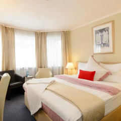 Отель Landhaus Ambiente 3* Номер Комфорт с двуспальной кроватью фото 3