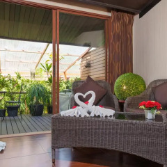 Отель Tropica Bungalow Resort 3* Люкс с различными типами кроватей фото 6