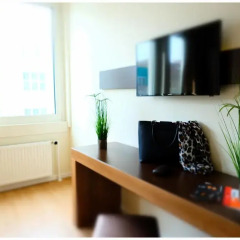 Отель Motel Plus Berlin 3* Стандартный номер с 2 отдельными кроватями фото 2