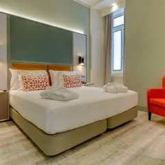 Отель Vincci Baixa 4* Стандартный номер с разными типами кроватей фото 11