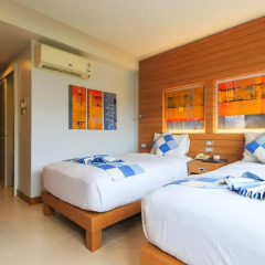 Chaweng Budget Hotel 3* Стандартный номер с различными типами кроватей фото 4