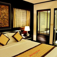 Muong Thanh Three Star Hotel 3* Номер Делюкс фото 2